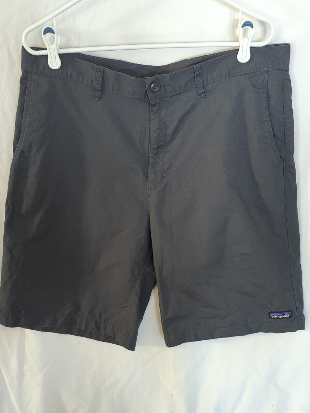 Patagonia Men’s Lightweight All-Wear Hemp Shorts 10" Inseam  Forge Grey Size 36